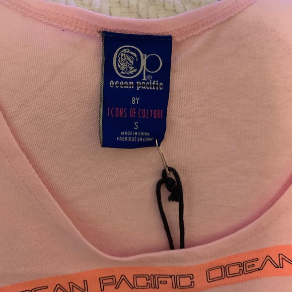 New Ocean pacific by icons of culture crop tee - Picture 4 of 5